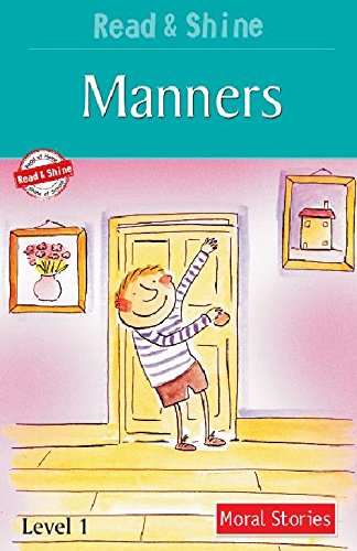Book cover: "Manners (Level 1)" with illustration of a child knocking.