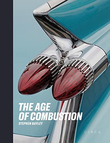 Book cover featuring a chrome car tailfin with red lights.