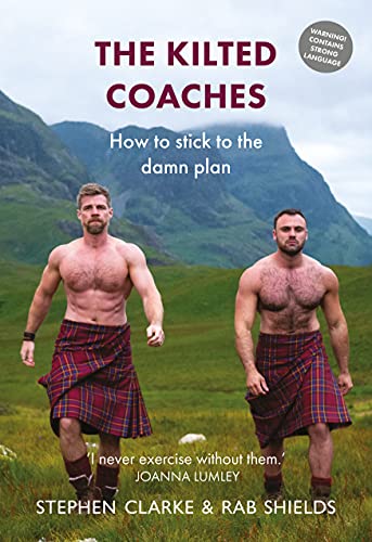 Book cover featuring two shirtless, muscular men in kilts against a mountain backdrop.