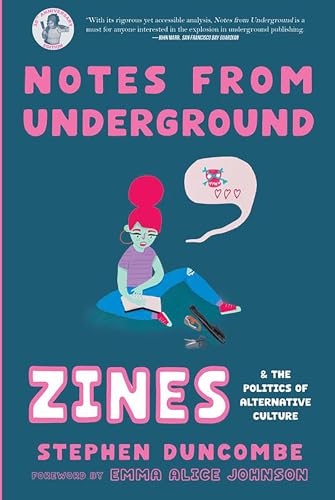 Book cover: “Notes from Underground” with illustration of a person reading.