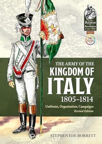 Book cover depicting a Napoleonic-era Italian soldier with a flag.