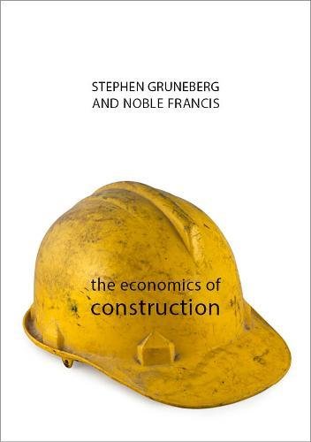 Book cover with yellow hard hat and title “The Economics of Construction.”