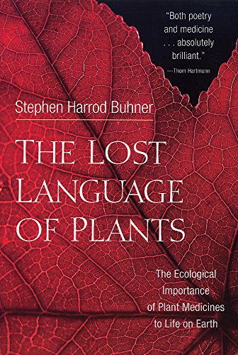Book cover featuring a detailed red leaf with white text overlay.