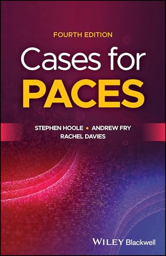 Book cover for Cases for PACES, Fourth Edition, by Hoole, Fry, and Davies.