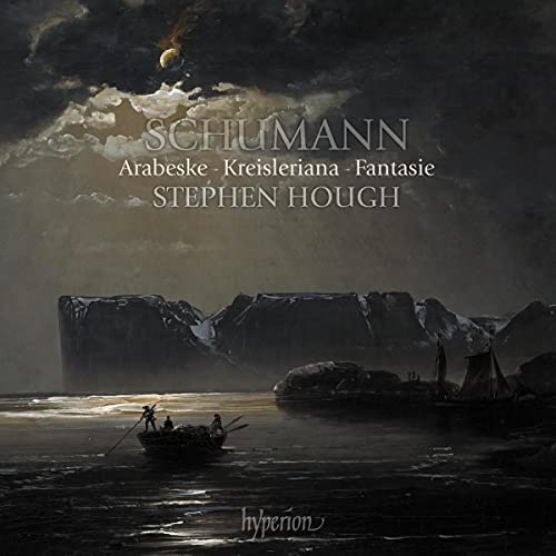 "CD cover featuring a dark, moody seascape with a small boat and rocky cliffs."
