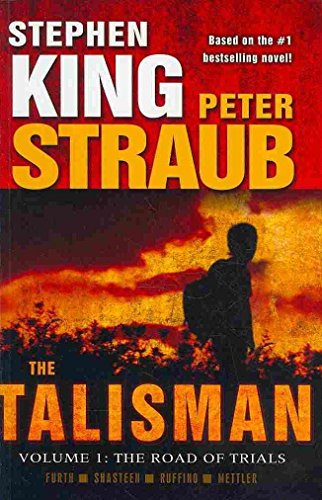 Book cover: "The Talisman" by Stephen King and Peter Straub, a lone figure.