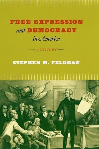 Book cover: "Free Expression and Democracy in America," historical scene.
