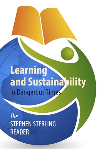 Book cover with Earth imagery and text: "Learning and Sustainability.