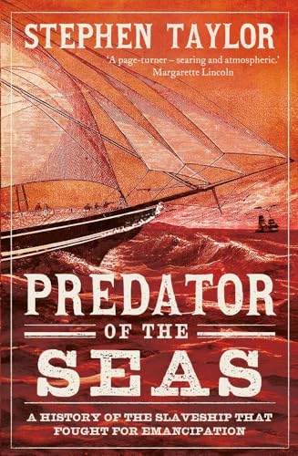 Book cover depicting a historic sailing ship on a reddish ocean.