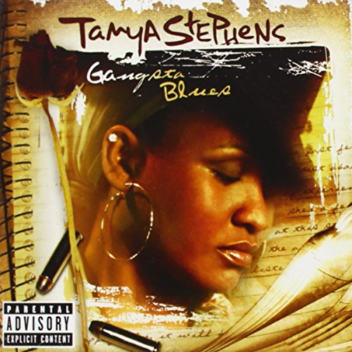 CD cover featuring Tamya Stephens in profile with vintage background.