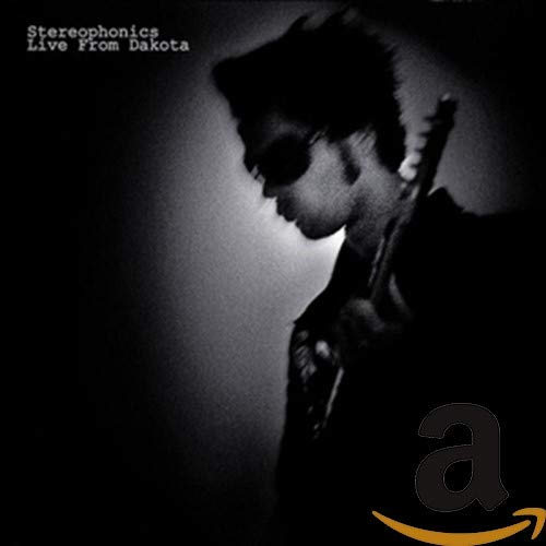Stereophonics "Live From Dakota" CD cover featuring a silhouetted musician.