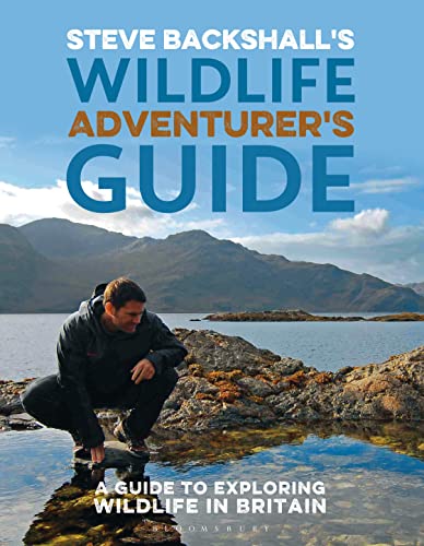 Book cover featuring Steve Backshall overlooking a lake and rocky shore.