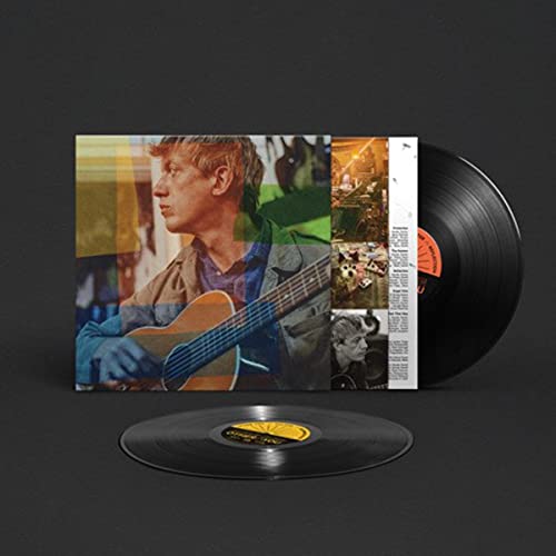 Steve Gunn's "Other You" vinyl record with a portrait of a guitarist.