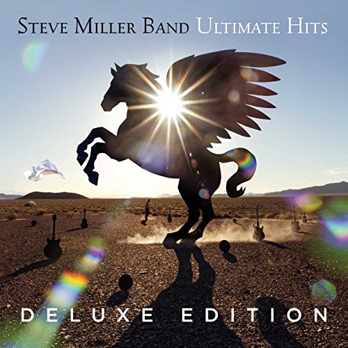 Steve Miller Band “Ultimate Hits” CD cover with a winged horse.