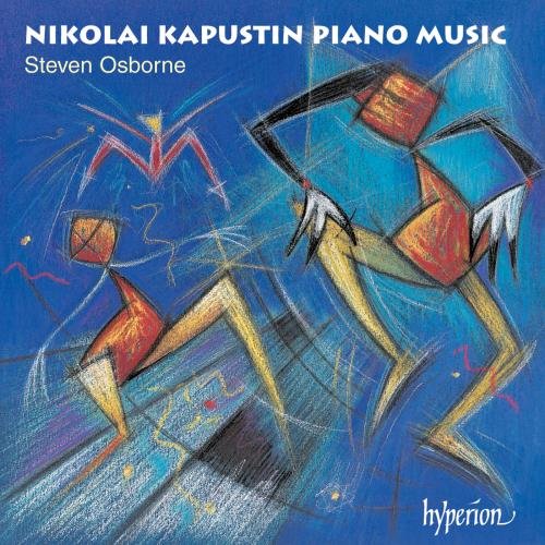 CD cover for Nikolai Kapustin piano music performed by Steven Osborne.