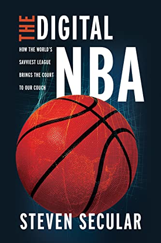 Book cover featuring a basketball and the title "The Digital NBA.