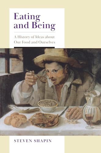 Book cover: “Eating and Being” with a 17th-century painting of a man eating.