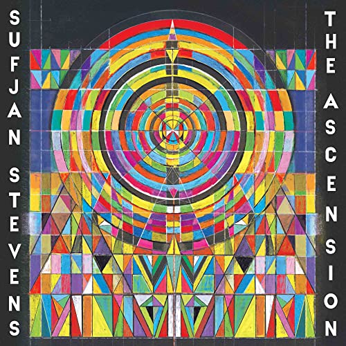 CD album cover: colorful, geometric, concentric circles with artist and title text.