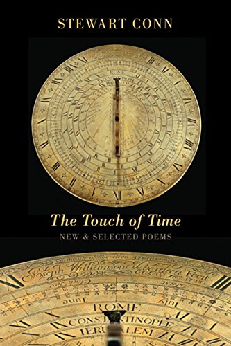 Book cover featuring a detailed, antique sundial with poetry title.