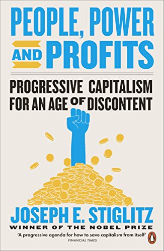 Book cover with raised fist emerging from a pile of gold coins.