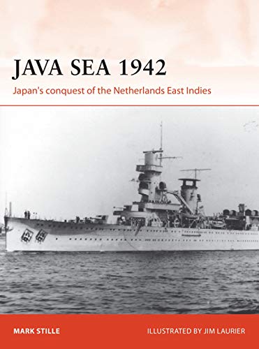 Book cover: "Java Sea 1942" with a naval ship illustration.