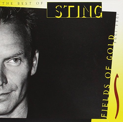 CD cover for Sting’s “Fields of Gold” featuring his portrait.