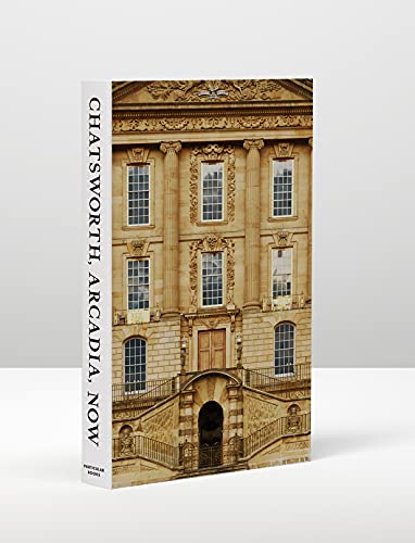 Book cover featuring a detailed photograph of Chatsworth House’s facade.