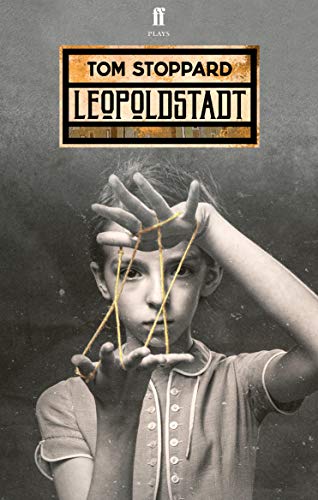 Play script cover: a child’s hand manipulating string against a grey background.