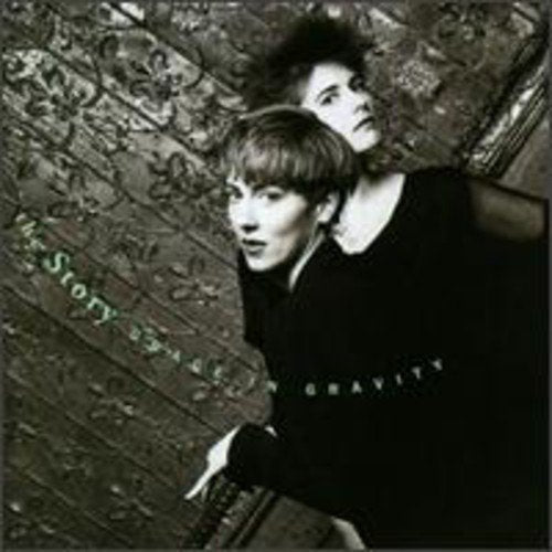 Black and white CD cover featuring two people with short hair.