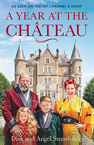 Book cover featuring the Strawbridge family and their French chateau.