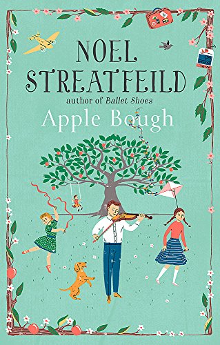 Book cover: "Apple Bough" with illustration of people and an apple tree.