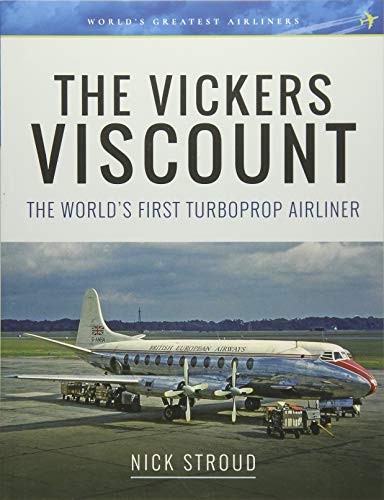 Book cover featuring a British European Airways Vickers Viscount turboprop airliner.