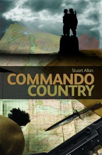 Book cover: soldiers silhouetted against a map and stormy sky.