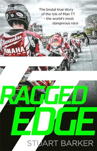 Book cover depicting motorcycle racers on the Isle of Man TT course.