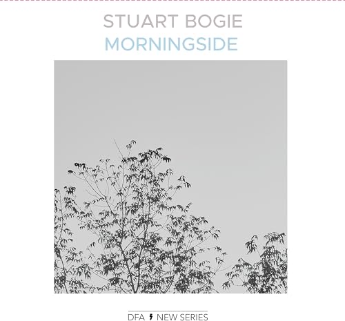 Album cover for Stuart Bogie’s “Morningside” featuring a silhouetted tree.
