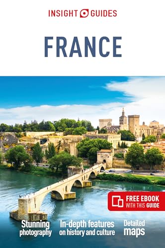 Insight Guides France travel book cover with a scenic view of Avignon.
