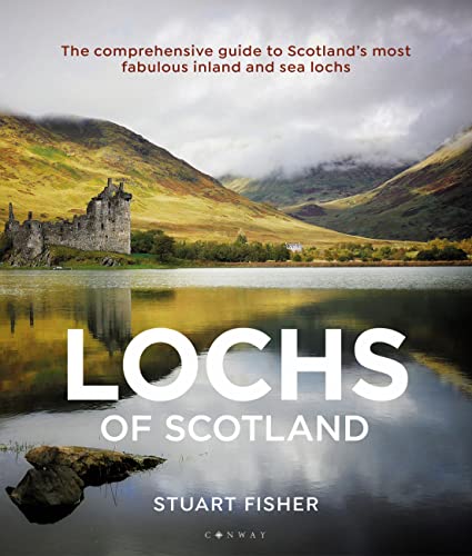 Book cover featuring a Scottish loch, castle ruins, and mountains.