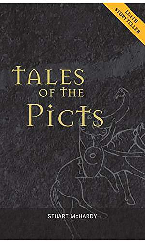 Book cover: "Tales of the Picts" with sketched animal figures.