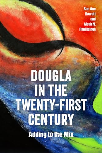 Book cover with abstract colorful paint strokes and bold white text.