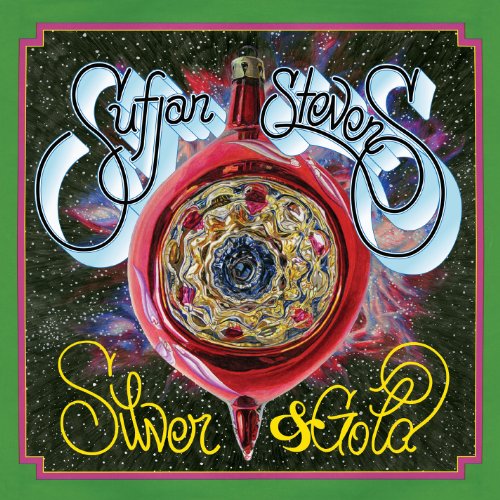 Album cover art featuring a large red Christmas ornament against a dark, starry background.