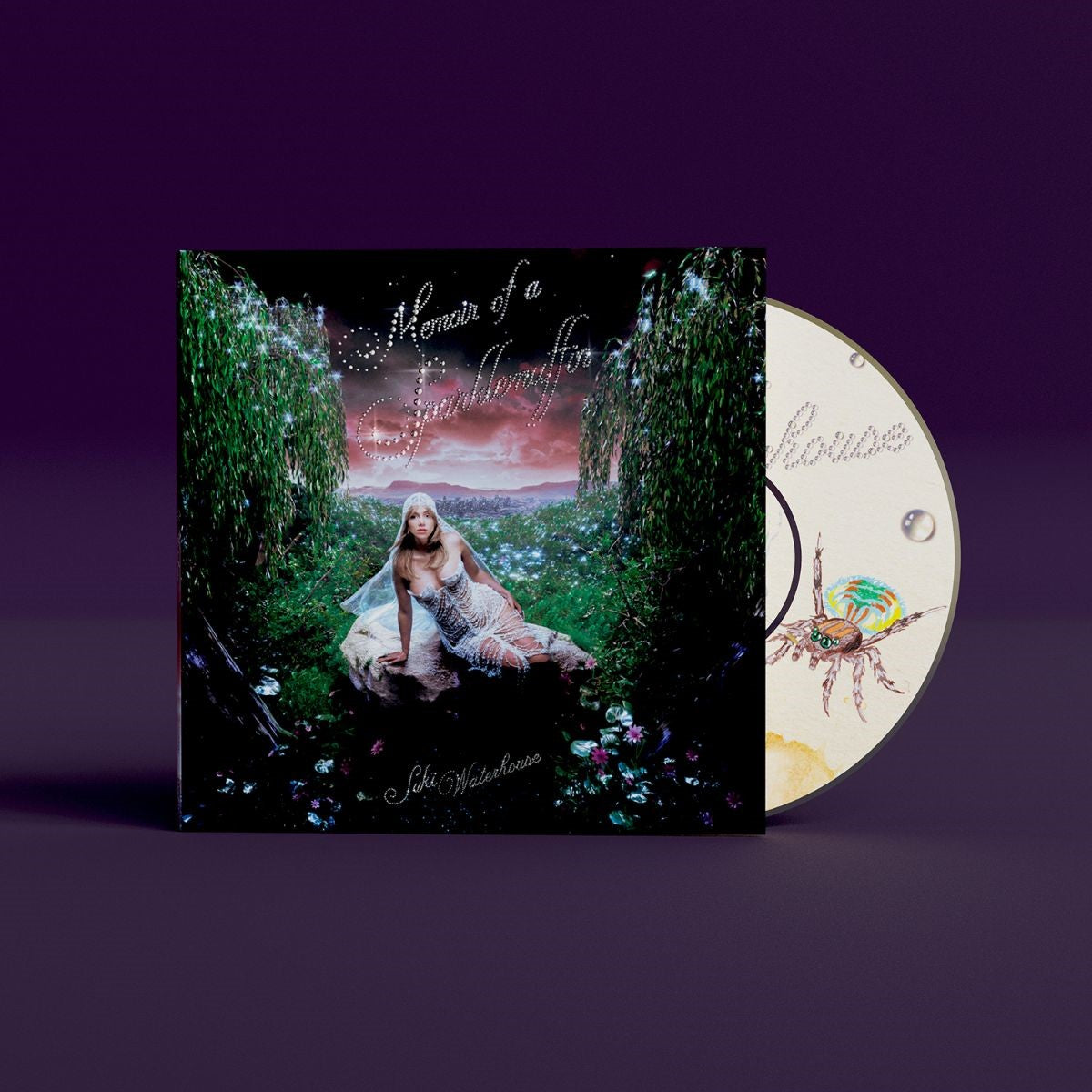 Suki Waterhouse album cover, “Memoir Of A Sparklemuffin”, with CD.