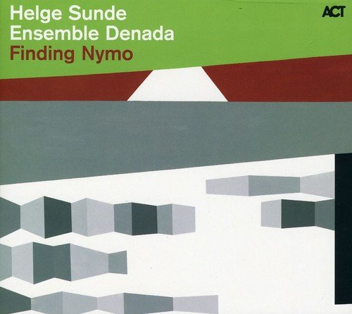 CD cover for Helge Sunde’s “Finding Nymo” with abstract geometric shapes.