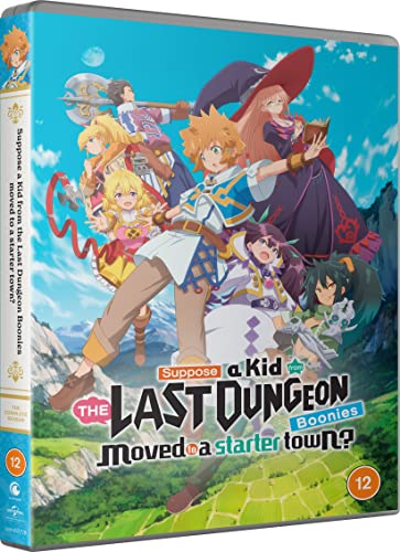 DVD cover featuring a group of anime characters in a fantasy landscape.