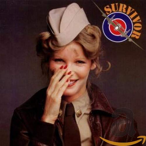 1970s album cover featuring a woman in a cap and leather jacket.