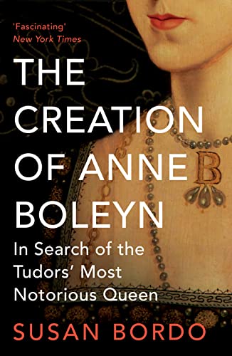 Book cover featuring a portrait of Anne Boleyn with ornate gold jewelry.