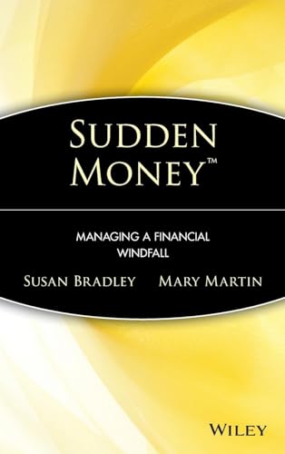 Book cover: "Sudden Money" by Susan Bradley and Mary Martin.