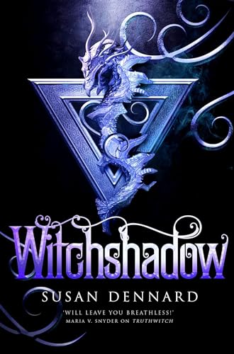 Book cover featuring a blue dragon silhouette over a triangle on a black background.