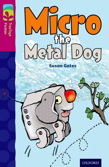 Book cover featuring a cartoon metal dog with a red nose.