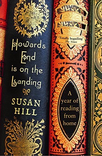 Book spines displaying “Howards End is on the Landing” and “A year of reading.”