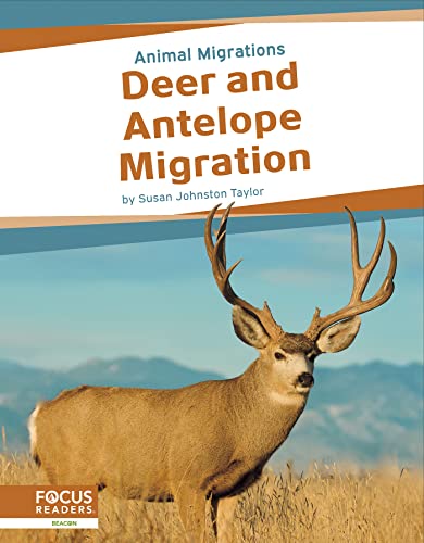 Book cover featuring a large, antlered deer in a grassy field.